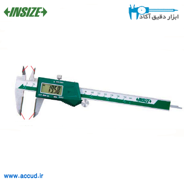 کولیس دیجیتال 30 سانتی متر فک الماس INSIZE (با گارانتی رسمی شرکت اینسایز) مدل 1110-300