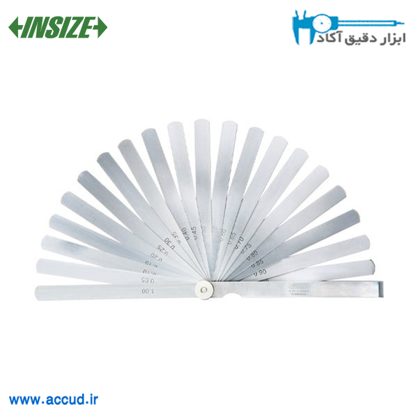 فیلر 20 سانتی متر 20 تیغ INSIZE (با گارانتی رسمی شرکت اینسایز) مدل 4605-201