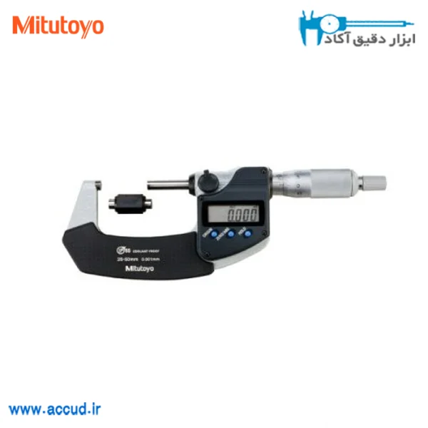 میکرومتر دیجیتال IP65 سه دکمه 50-25 میلی متر Mitutoyo (میتوتویو اصل ژاپن) مدل 293-241