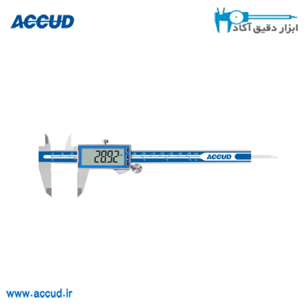 کولیس دیجیتال 15 سانتی متر صفحه بزرگ Accud (اکیود اتریش با گارانتی شرکتی) مدل 106-006-21