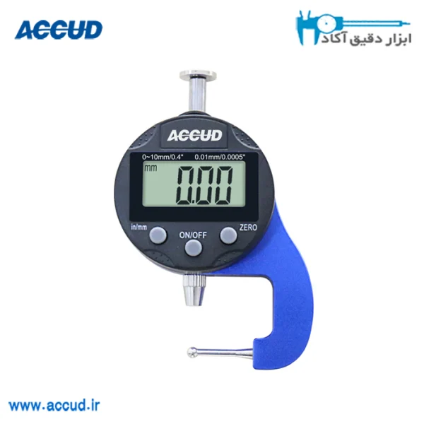 ضخامت سنج دیجیتال کوچک مخصوص لوله Accud (اکیود اتریش با گارانتی شرکتی) مدل 469-010-21