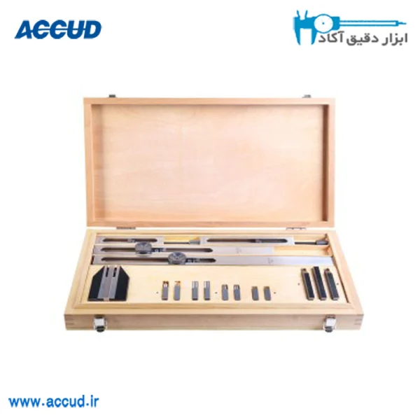 لوازم جانبی گیج بلاک 16 پارچه Accud (اکیود اتریش با گارانتی شرکتی) مدل 519-016-1H