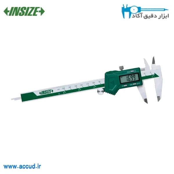 کولیس دیجیتال 15 سانتی متر مخصوص افراد چپ دست INSIZE (با گارانتی رسمی شرکت اینسایز) مدل 1130-150