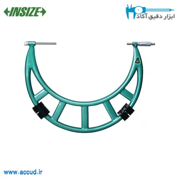 میکرومتر ورنیه خارج سنج 900-800 میلی متر INSIZE (با گارانتی رسمی شرکت اینسایز) مدل 3206-900