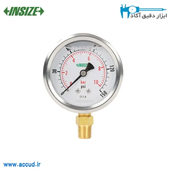 گیج فشار لوله INSIZE (با گارانتی رسمی شرکت اینسایز) مدل 5201