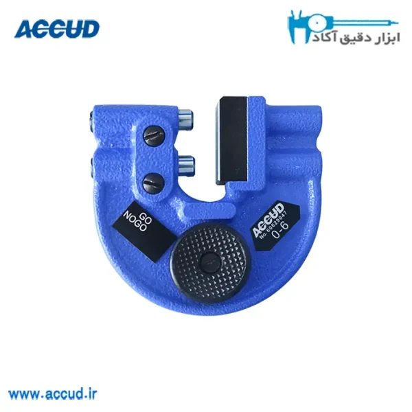 گیج برو نرو قابل تنظیم 6-0 میلی متر Accud (اکود با گارانتی شرکتی) مدل 582-006-01