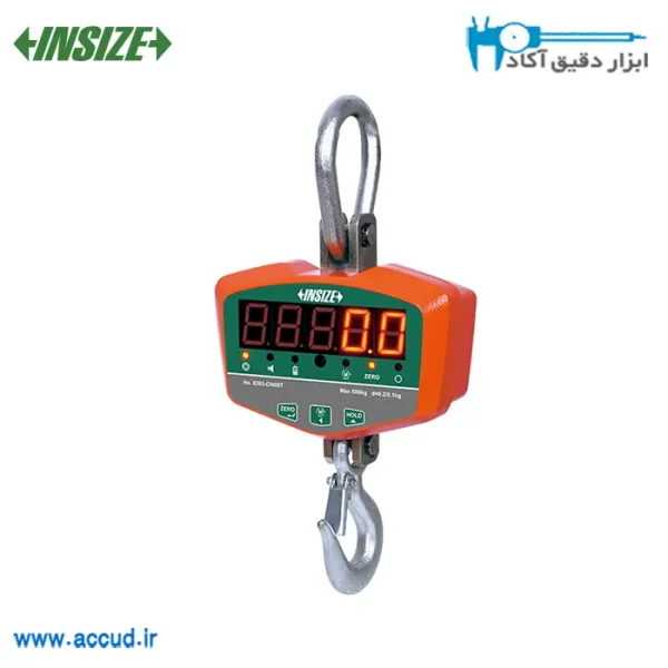 ترازو جرثقیلی الکترونیکی 1000-10 کیلو گرم INSIZE (با گارانتی رسمی شرکت اینسایز) مدل 8203-CW1T