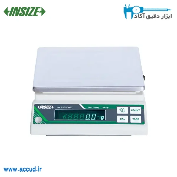تراز دقیق صنعتی 3 کیلو گرمی INSIZE (با گارانتی رسمی شرکت اینسایز) مدل 8301-3000