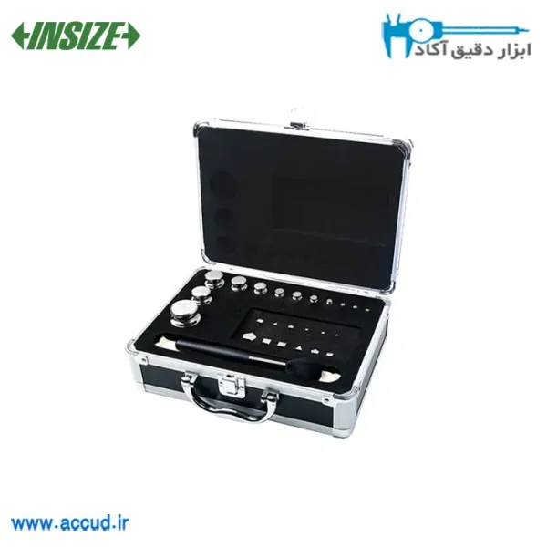 ست وزنه دقیق 25 عددی کلاس (M1) Accud (اکود با گارانتی شرکتی) مدل 8910-1KGM1