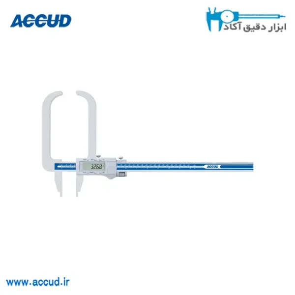 کولیس دیجیتال 30 سانتی متر فک بلند (دو فک) Accud (اکود با گارانتی شرکتی) مدل 894-012-11