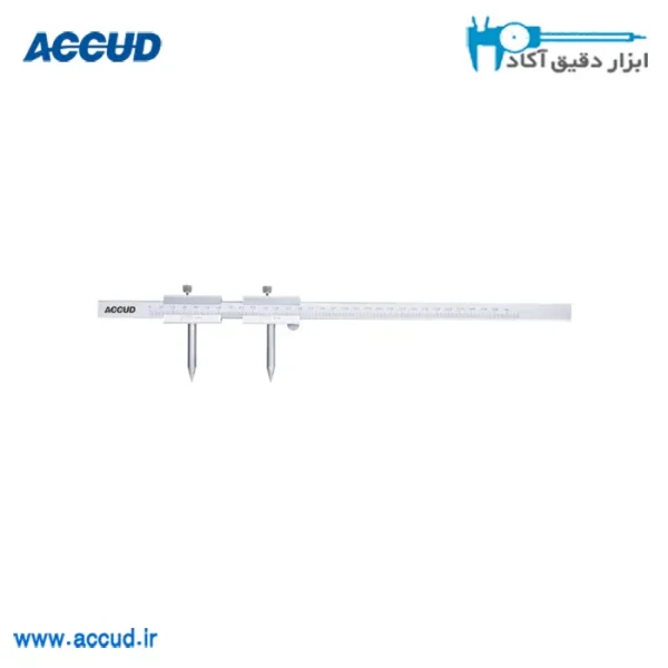 کولیس خط کشی ورنیه 30 سانتی متر Accud (اکود با گارانتی شرکتی) مدل 901-012-01