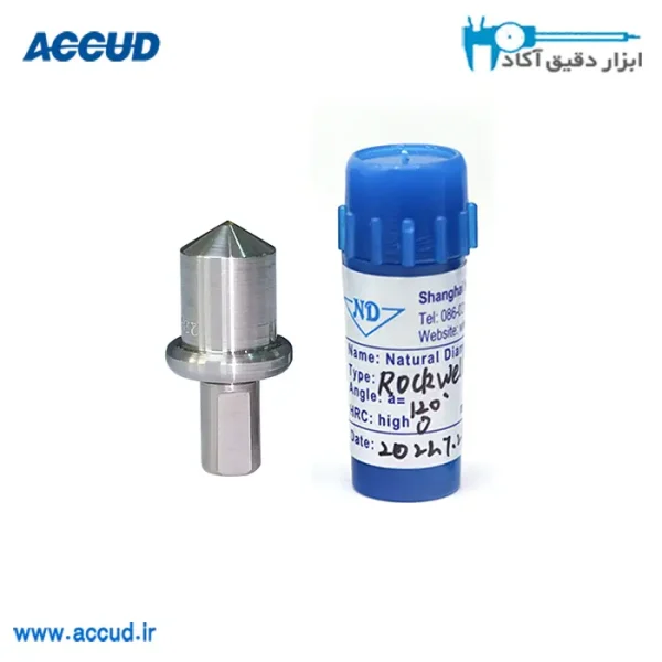 سوزن الماسه ی سختی سنج پایه دار Accud (اکود با گارانتی شرکتی) مدل HR150-DI
