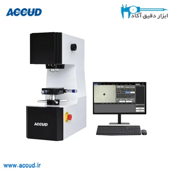 دستگاه سختی سنج میکرو ویکرز Accud (اکود با گارانتی شرکتی) مدل HVS1000