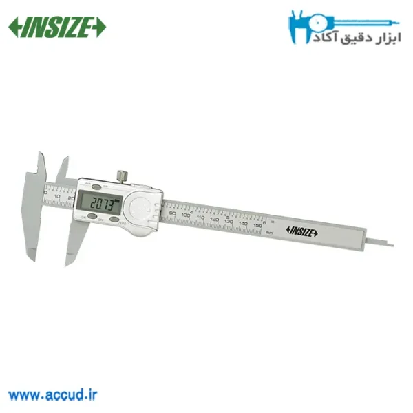 کولیس دیجیتال پلاستیکی 15 سانتی متر INSIZE (با گارانتی رسمی شرکت اینسایز) مدل 1139-150