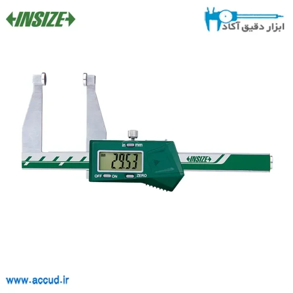 ضخامت سنج دیجیتال با فک پهن 50-0 میلی متر INSIZE (با گارانتی رسمی شرکت اینسایز) مدل 1163-50