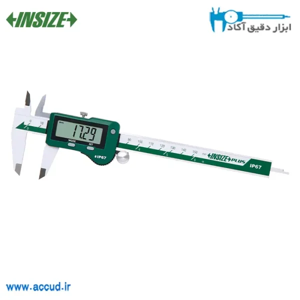کولیس دیجیتال (IP67) 15 سانتی متر INSIZE (با گارانتی رسمی شرکت اینسایز) مدل 1195-150