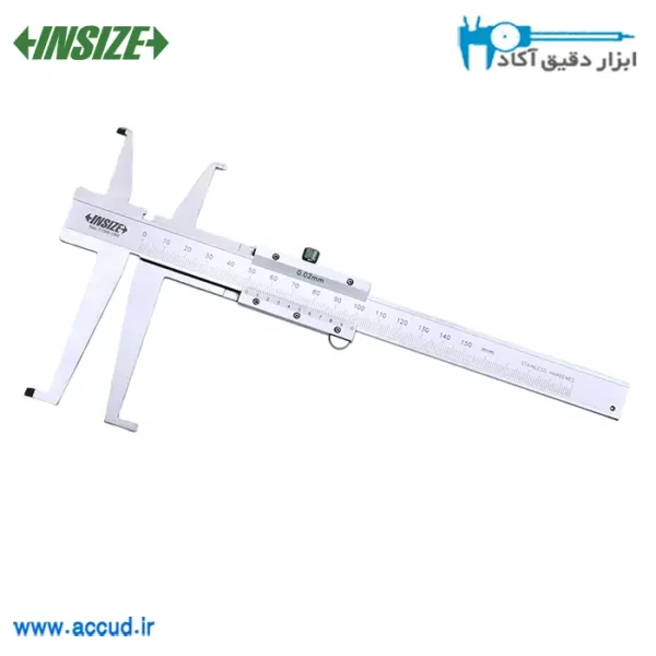 کولیس داخل سنج 20 سانتی متر (دو فک) INSIZE (با گارانتی رسمی شرکت اینسایز) مدل 1199-200