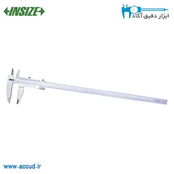 کولیس ورنیه 60 سانتی متر (نوع توپر) INSIZE (با گارانتی رسمی شرکت اینسایز) مدل 1210-611