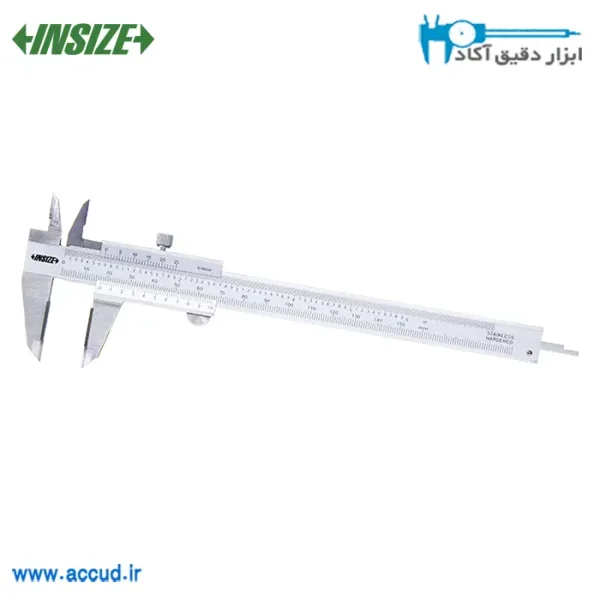 کولیس ورنیه 15 سانتی متر با فک کاربایدی INSIZE (با گارانتی رسمی شرکت اینسایز) مدل 1238-150
