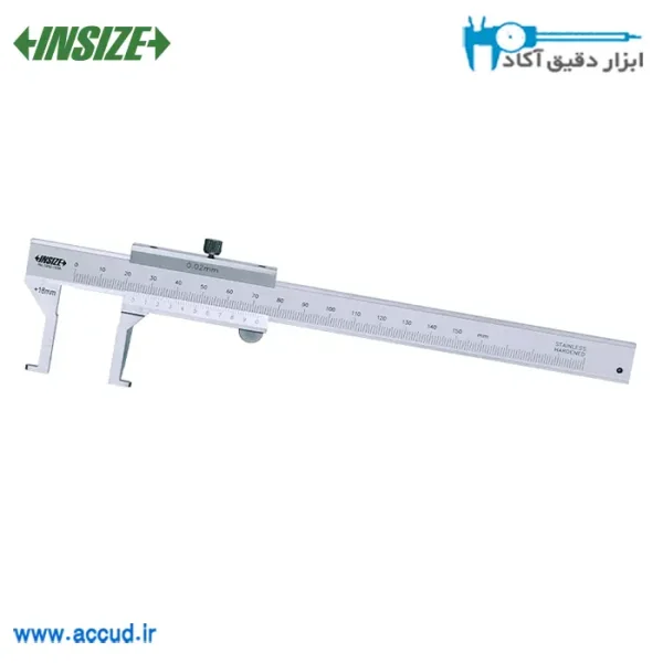 کولیس ورنیه 15 سانتی متر داخل سنج INSIZE (با گارانتی رسمی شرکت اینسایز) مدل 1262-150