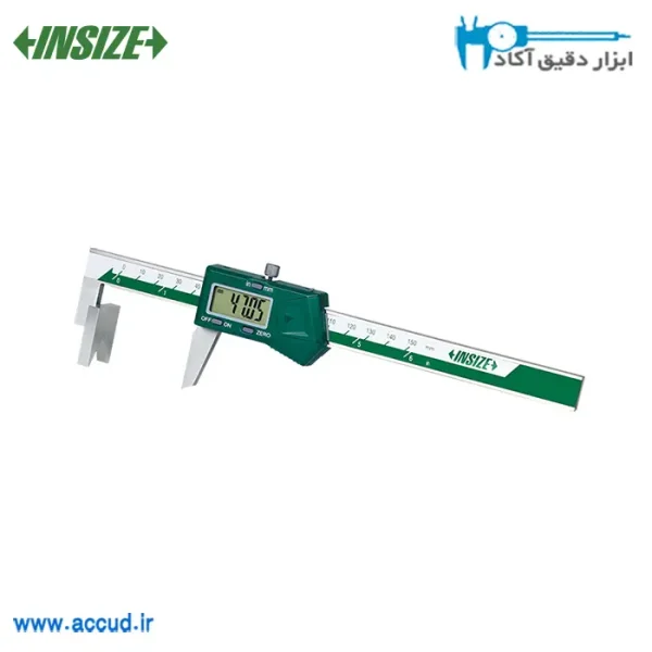 کولیس دیجیتال 15 سانتی متر مخصوص سر پیچ INSIZE (با گارانتی رسمی شرکت اینسایز) مدل 1514-150