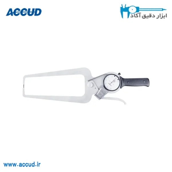 ضخامت سنج ساعتی طول بلند 50-0 میلی متر Accud (اکود با گارانتی شرکتی) مدل 428-250-05