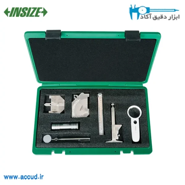 ست 7 عددی گیج جوشکاری INSIZE (با گارانتی رسمی شرکت اینسایز) مدل 5074