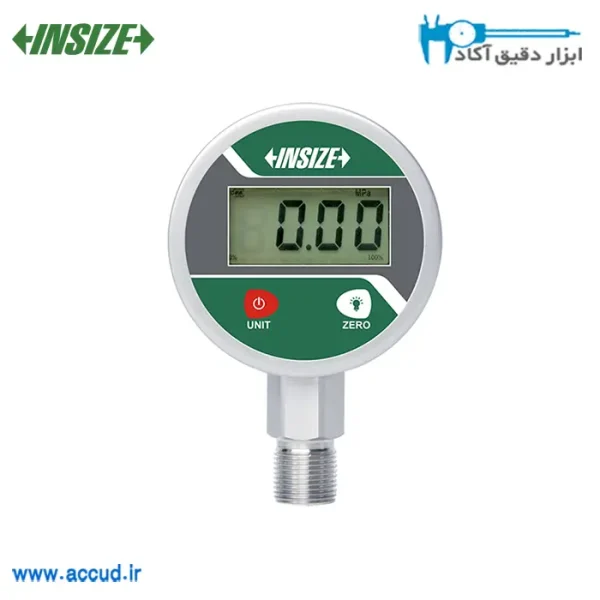 فشار سنج دیجیتال (قطر 60 میلی متر) INSIZE (با گارانتی رسمی شرکت اینسایز) مدل 5202