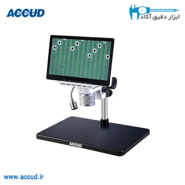 میکروسکوپ ویدیویی همراه با صفحه نمایشگر مدرج Accud (اکود با گارانتی شرکتی) مدل DVM3000